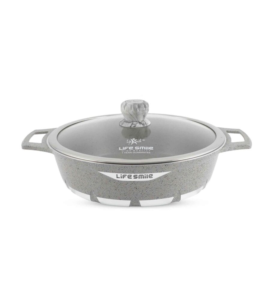 Cookware Pot with Non-Stick Multi Layer Granite Coating