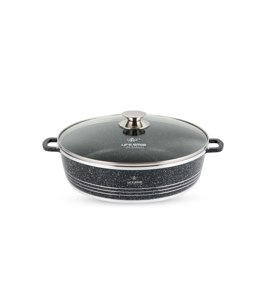 Cooking Pot with Non-Stick Multi Layer Granite Coating